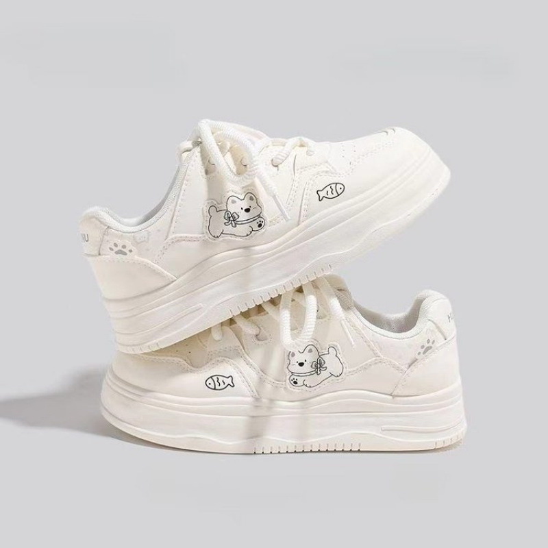 2026 Spring Cute Cat Claw Sneakers Versatile White Shoes High-Value Student Women's Shoes Women's Sports Casual Shoes 2026 Spring Cute Cat Claw Sneakers Versatile White Shoes High-Value Student Women's Shoes Women's Sports Casual Shoes