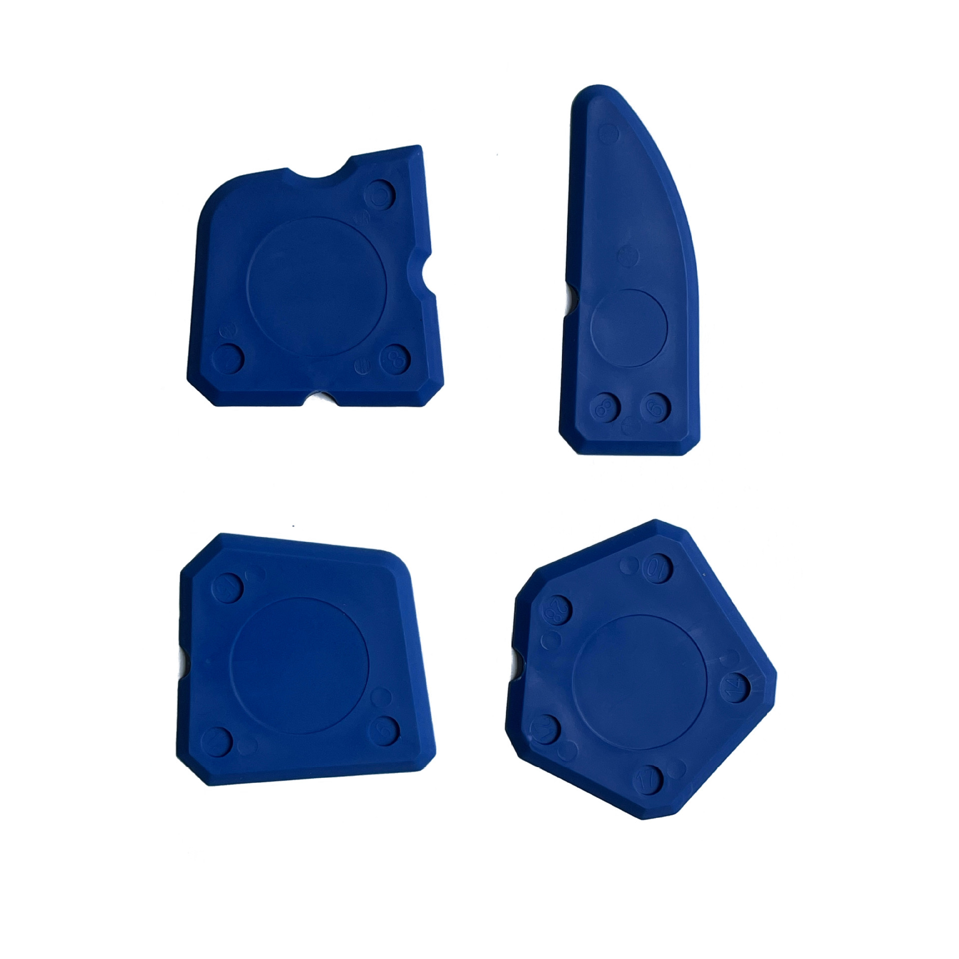 Raspador de Silicona 3 en 1 con Cabeza de Metal, ABS y Caucho, Multifuncional, para Sellado de Juntas