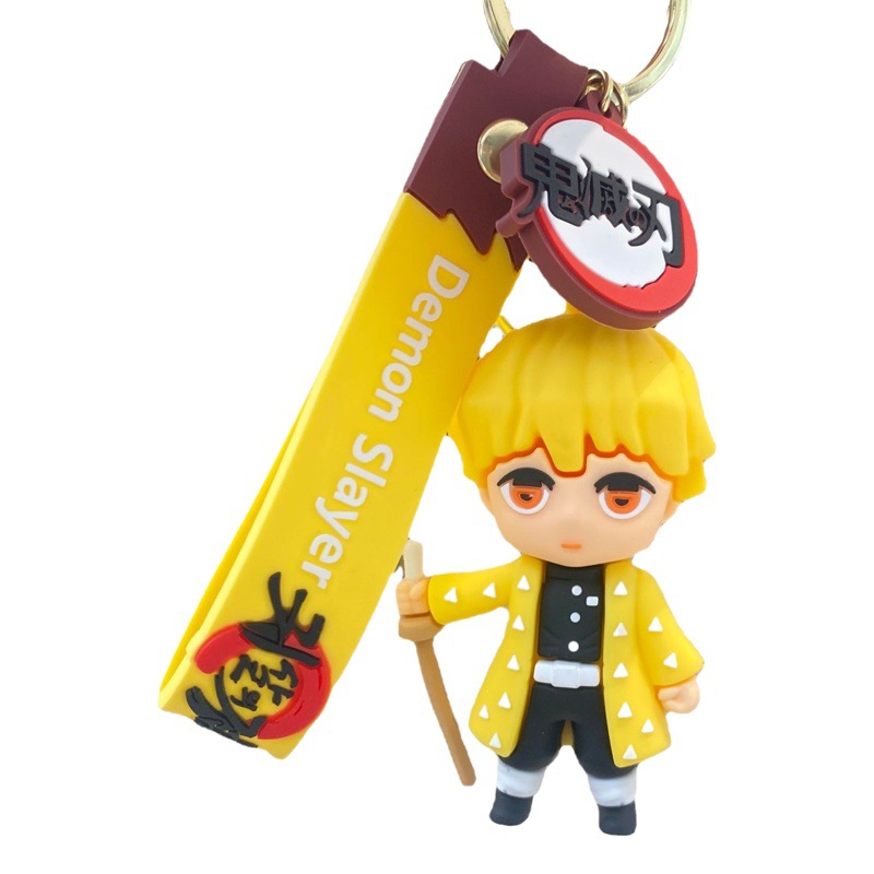 Nueva historieta creativa fantasma hoja llavero anime coche colgante muñeca pareja adornos al por mayor
