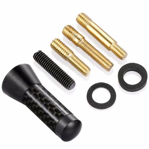 Universal carbon fiber car antenna 3.5CM carbon fiber car short antenna decorative car antenna