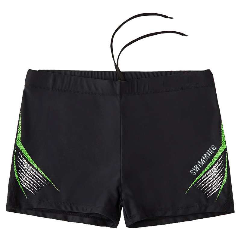 Yiwu swimming trunks men's nylon swimming pool beach hot spring swimming trunks adult simple men's swimsuit wholesale