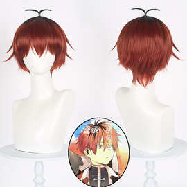 漫萌葬送的芙莉莲 休塔尔克cos假发  挑染仿真头皮短发