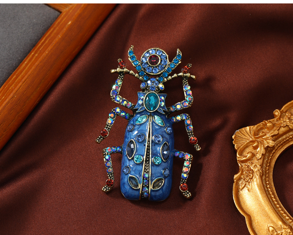 Unisex Gender Retro Pin Insect Alloy Enamel Unisex Brooches