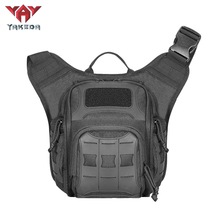 YAKEDA 新款升級版戰術鞍包相機腰包塘鵝包 迷彩單肩斜挎包手提包