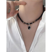 Y 71161 Titanium Steel Hip Hop Necklaces �Ѹְٴ���������
