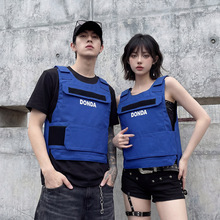 黑鹰战术背心户外CS马甲野外探险装备作训服便携防护服机车马甲