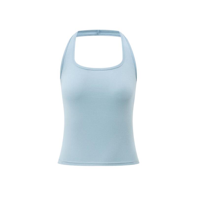 9色入荷！ Pure Desire Hot Girl レッド ホルターネック ベスト レディース 夏 スリムフィット ショートカラー サスペンダー トップ|undefined