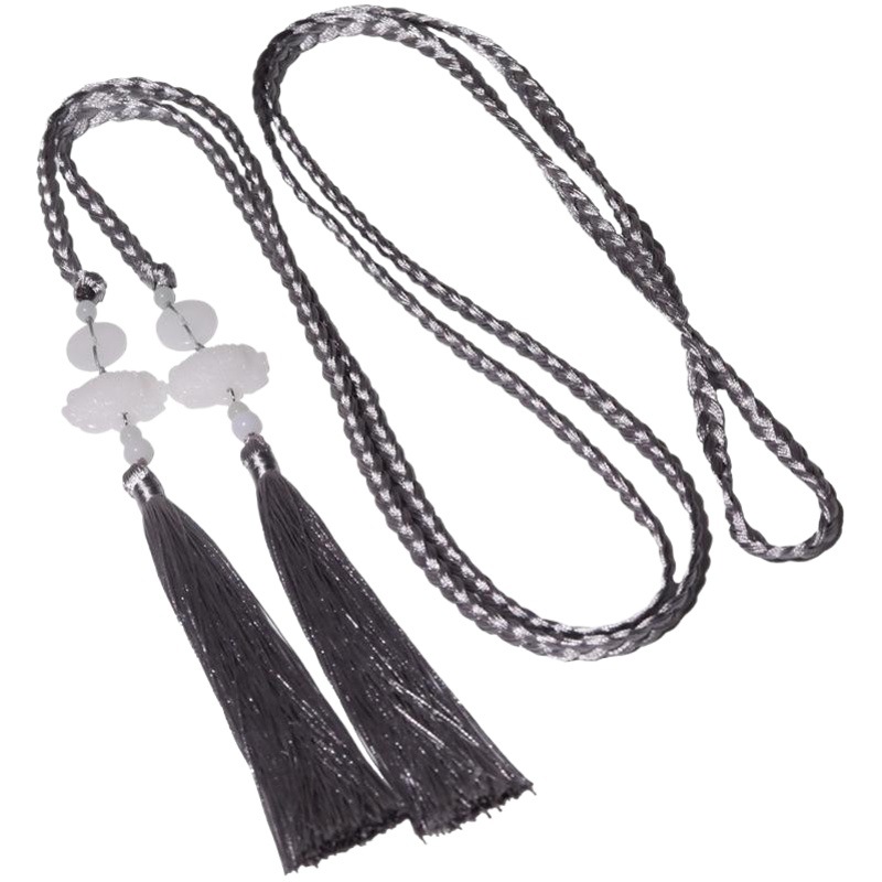 Hanfu Palace Stape Tassel Waist Rope Antique Belt Women's Ancient Costume Forbidden Pressure Skirt Pendant Skirt Yu Pei Waist Pendant Waist Accessories
