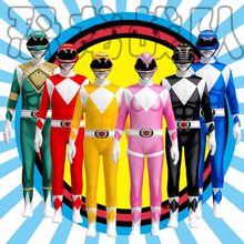 万圣节服饰恐龙战队5cos服儿童连体紧身衣cosplay演出服跨境批发