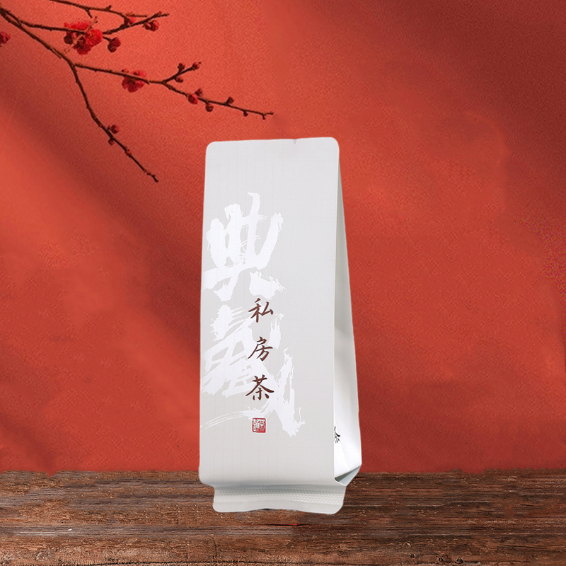 私房茶典藏武夷岩茶红茶福鼎白茶通用公版烫金小泡袋长款15cm批发