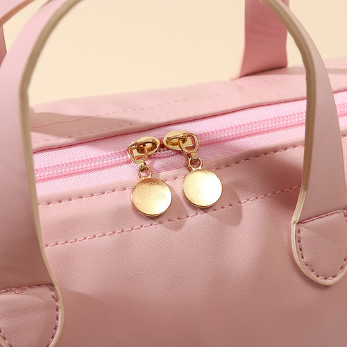 Portable makeup bag travel bag, hand-held shower bag, waterproof, high-quality appearance, large capacity, multi-layer cosmetic storage bag