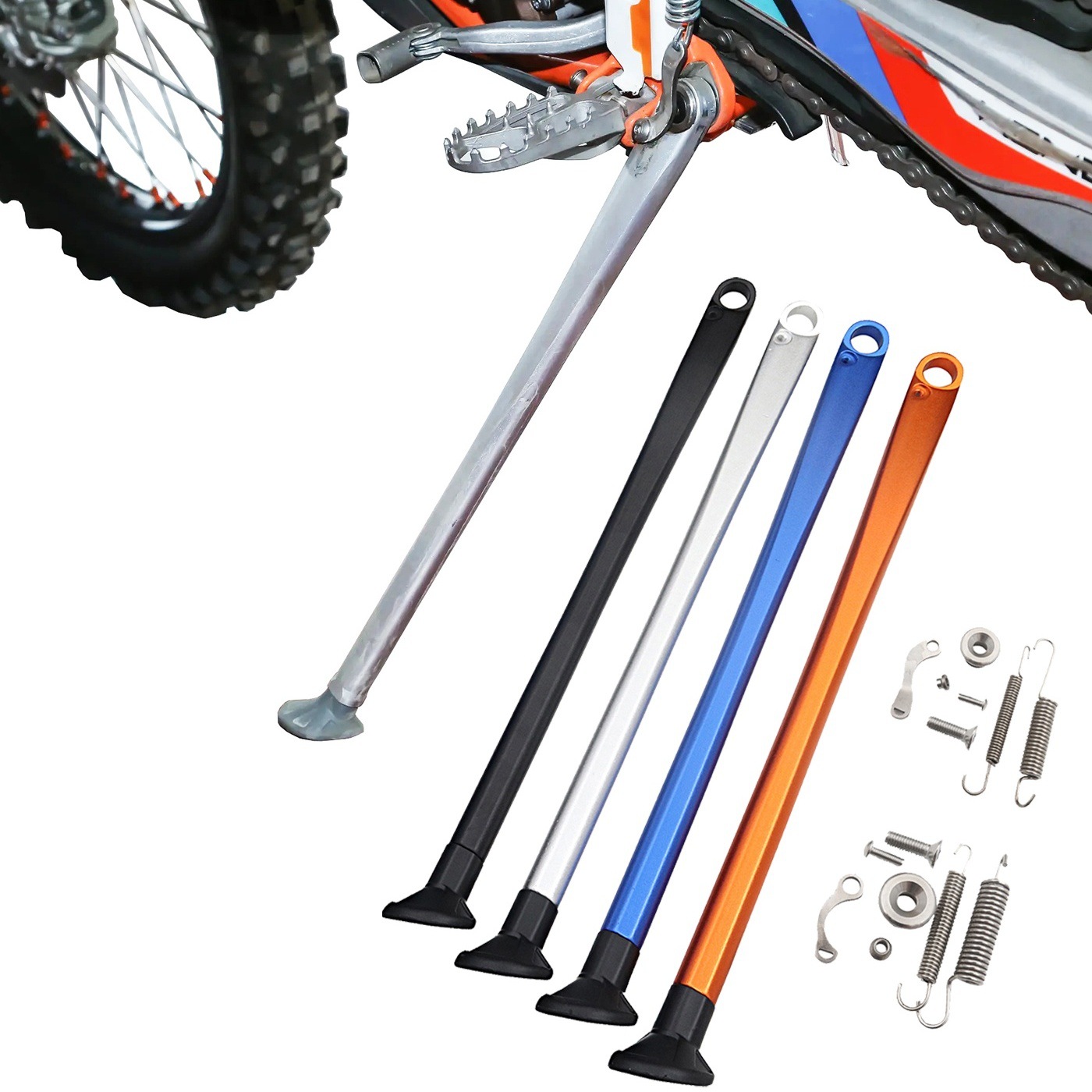 Suitable for 17-22 Husqvarna Te Fe Ktm Exc F Xc Xcw Off-Road Motorcycle Side Stand
