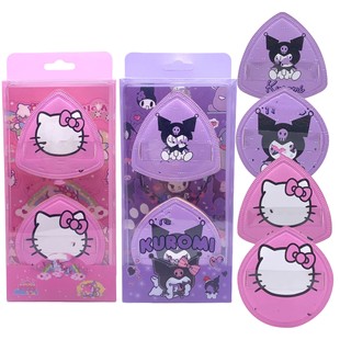 Cross-Border Cartoon Pink Cat Cullo Marshmallow Air Cushion Puff Liquid Foundation Concealer Wet and Dry Makeup Powder Puff