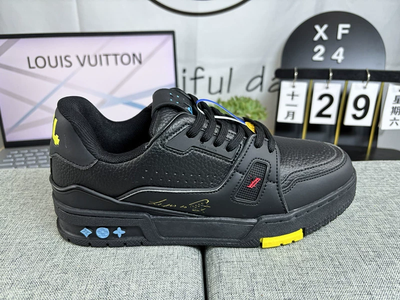Foreign Trade Putian High Version Luxury Casual Shoes Stars Same Style European Station High-end Genuine Leather Rhinestone Trendy Shoes for Men