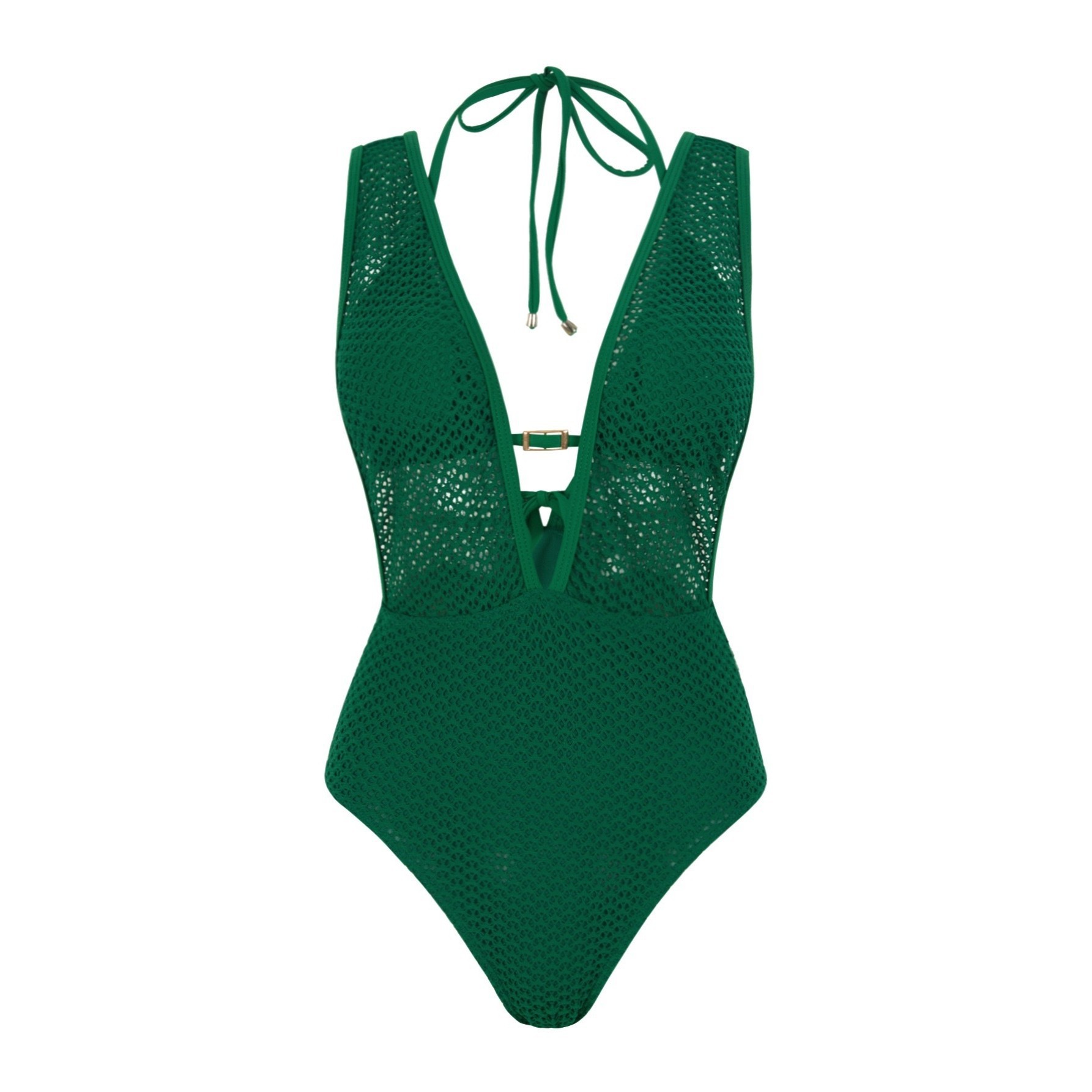 Nuovo stile bikini da donna europeo-americano in rete traspirante e altamente elastico, costume da bagno due pezzi, molto venduto in Russia_voghion.com