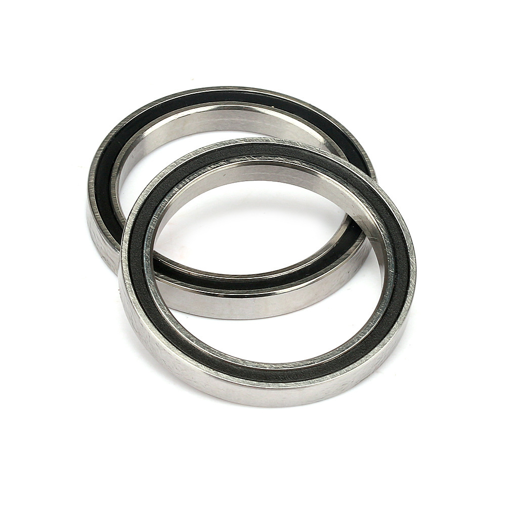 带胶盖薄壁不锈钢S6700 01 02 04 05 06耐高温超薄深沟球轴承