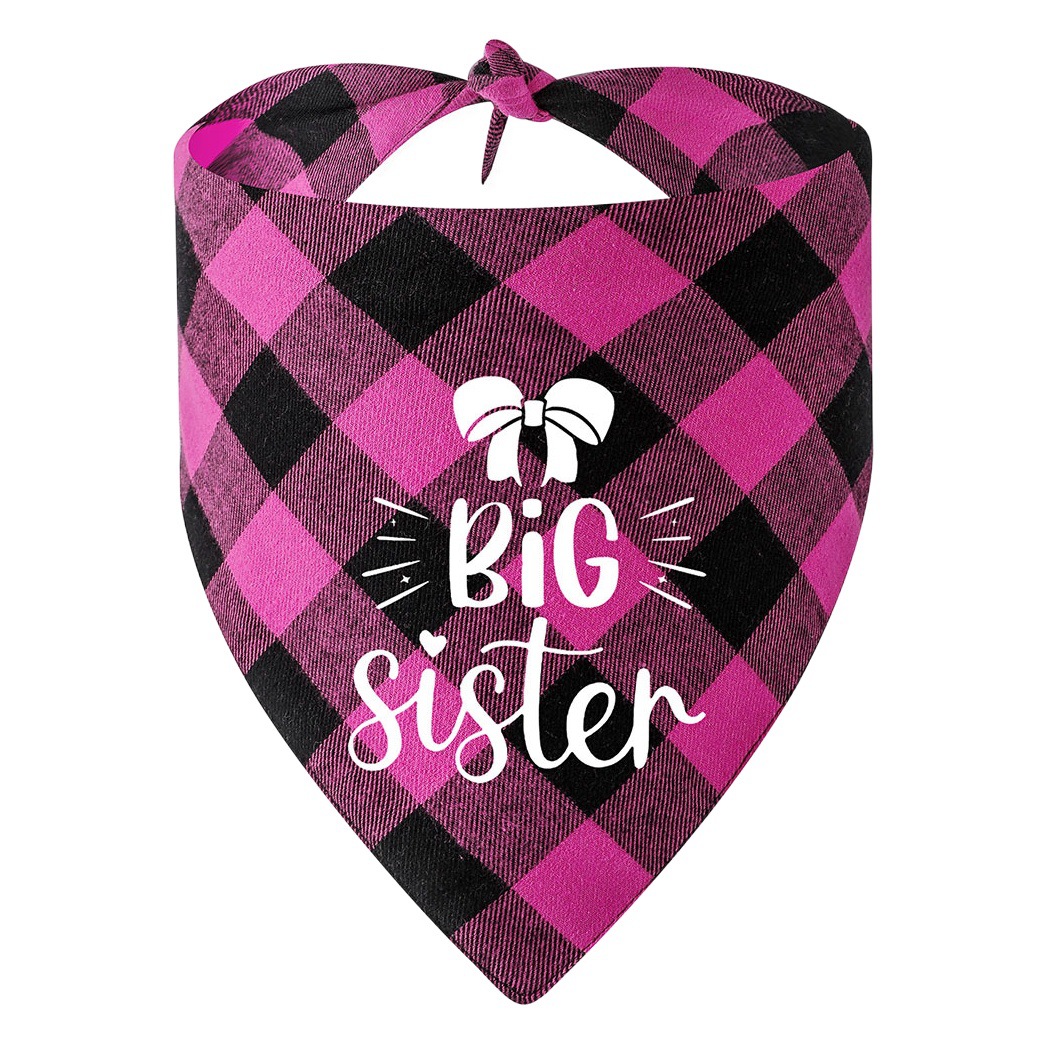 Tanpopo Transfronteriza Popular algodón casual perro babero collar dibujos animados mascota triángulo bufanda al por mayor