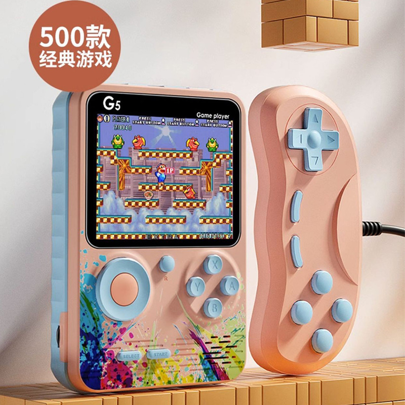 Cross-Border Handheld Game Console for Children and Students, Nostalgic Toys All in One, Retro Mini Handheld Game Console Wholesale