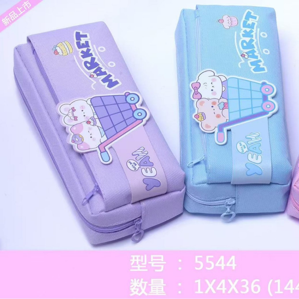 Estuche para lápices infantil con candado con contraseña - Gran capacidad - Diseño creativo y adorable - Para almacenar lápices y útiles