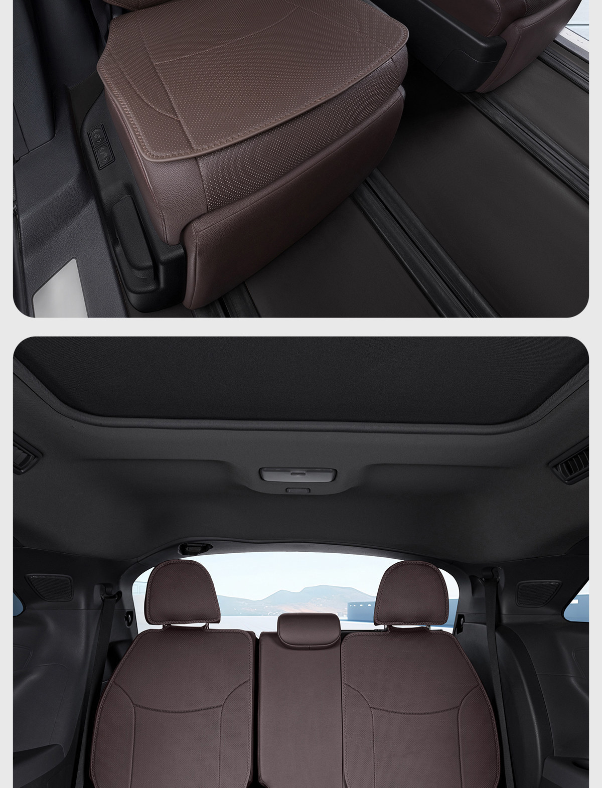 Suitable for Toyota Sienna Seat Cushions, Car-Specific Seat Covers for Granvia, Complete Set of Seat Cushion Modification Parts