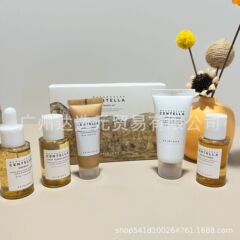 跨境专供SKIN1004积雪草五件套精华液面霜洗面奶爽肤水理肤系列