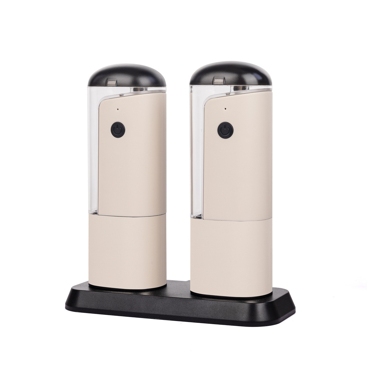 Molino de pimienta eléctrica molino de sal marina de pimienta doméstica base USB doble carga combinación de fábrica de origen