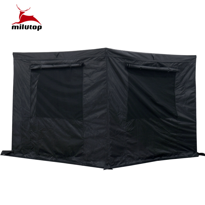 Mystery Deer Directo Factory Paño en forma de abanico de 270 grados Carpa lateral de coche de 270 grados Toldo de carpa en forma de abanico de 270 grados