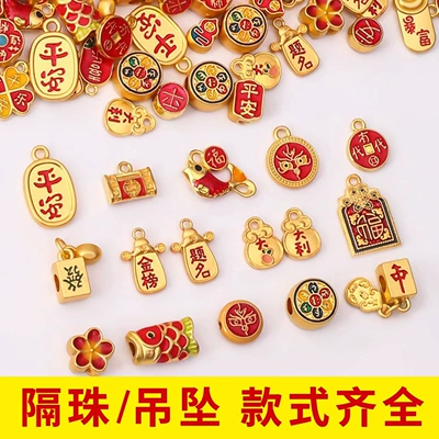 Zərgərlik ara hissələri, Ancient-style gold-plated accessories, handmade