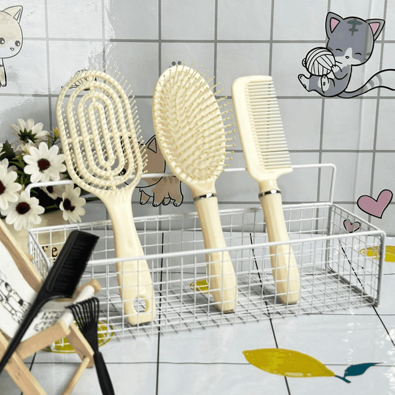 ふわふわエアクッションコームロングヘアコームエアバッグストレートヘアコーム学生寮女性家庭用カーリングマッサージコーム帯電防止コーム|undefined
