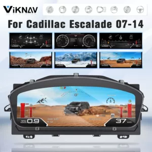 Suitable for Cadillac Escalade 07-14 models 13.1inch LCD high-definition LCD instrument panel modification