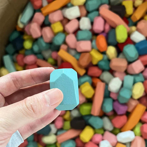 Wholesale Large, Medium, and Small Stacking Stones with Nordic Style, Equilibrium Wooden Concentration Stack Game for Children, Toys in Colors