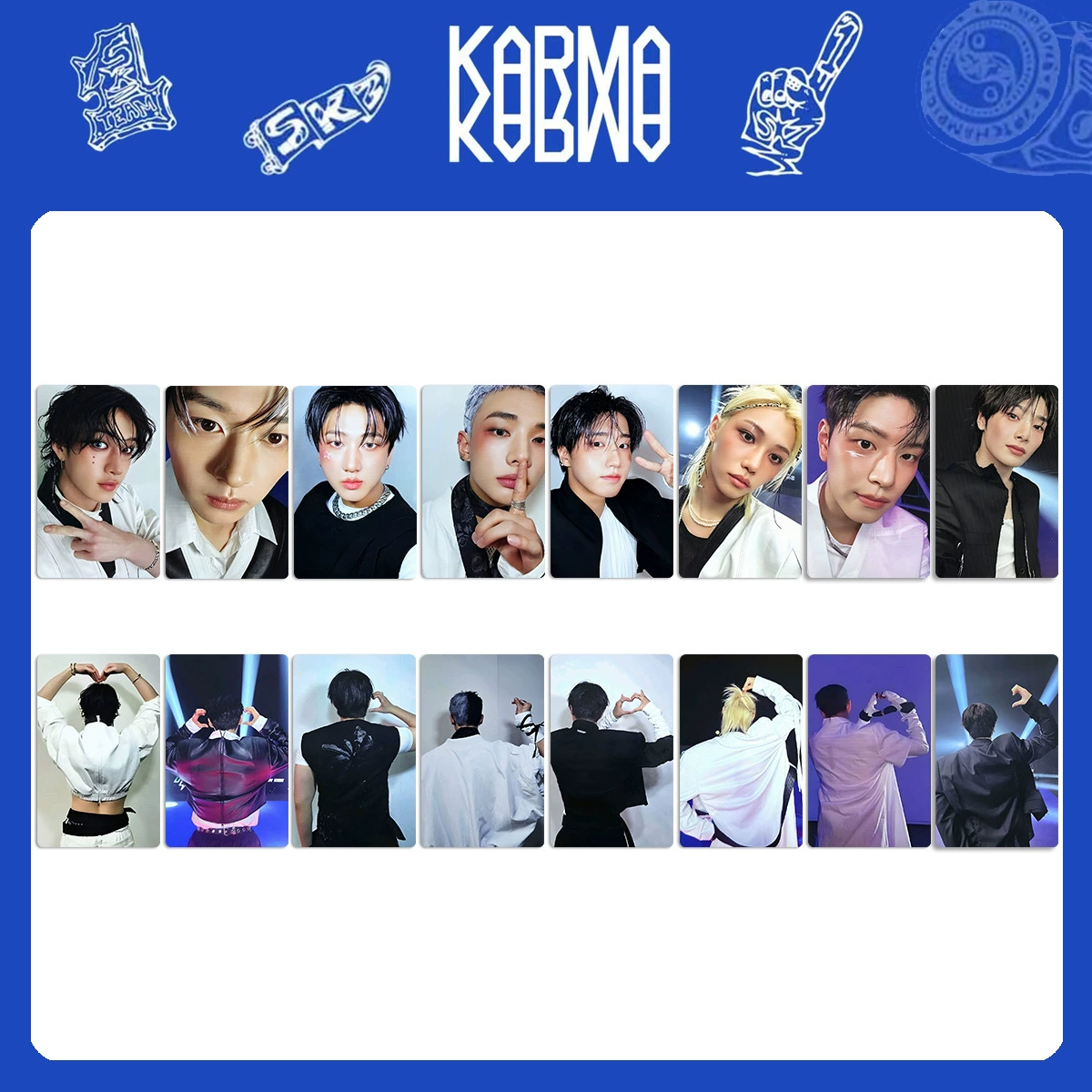 Альбом STRAY KIDS KARMA периферийная фотокарта ограниченная карта HOORAY альбомная карта SKZ специальная фотокарта