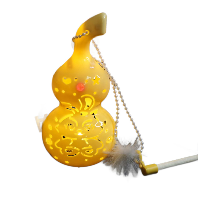新款儿童手提发光葫芦灯笼 镂空发光 节日活动装饰礼品批发|undefined