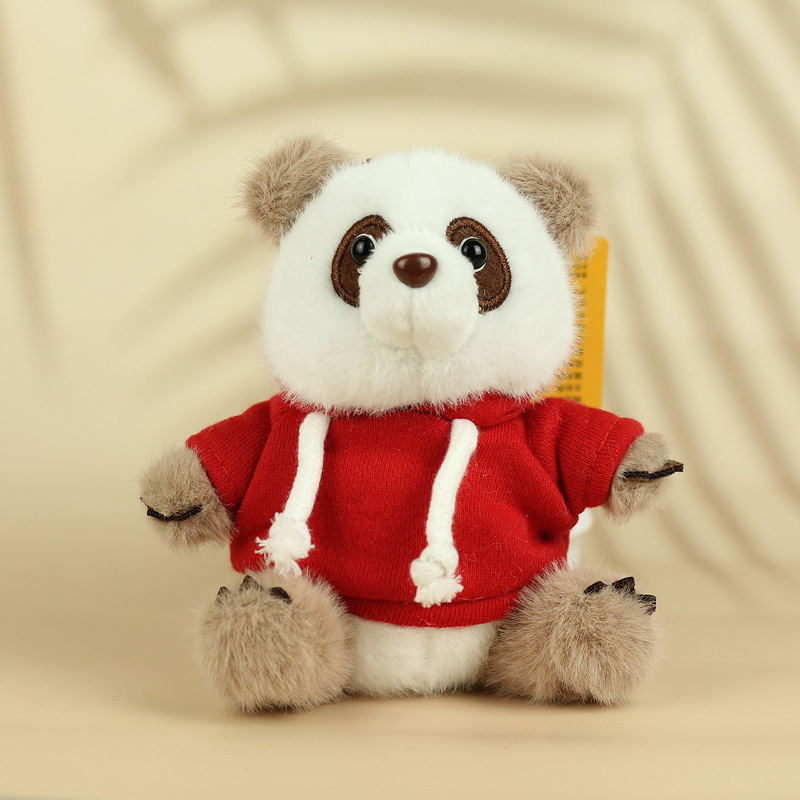 Colgante de Peluche de Oso Panda de Terciopelo para Mochilas image 3