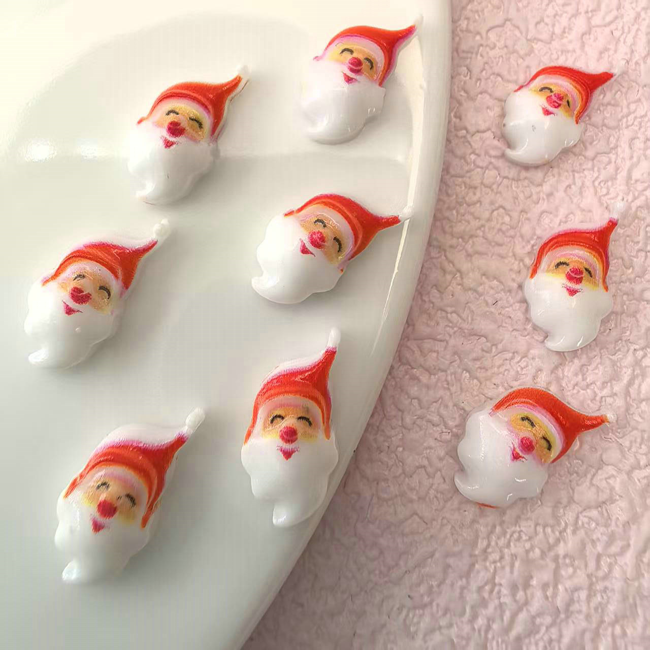 饰品配件批发圣诞老人圣诞用品手机壳头饰头绳发夹发箍配件000