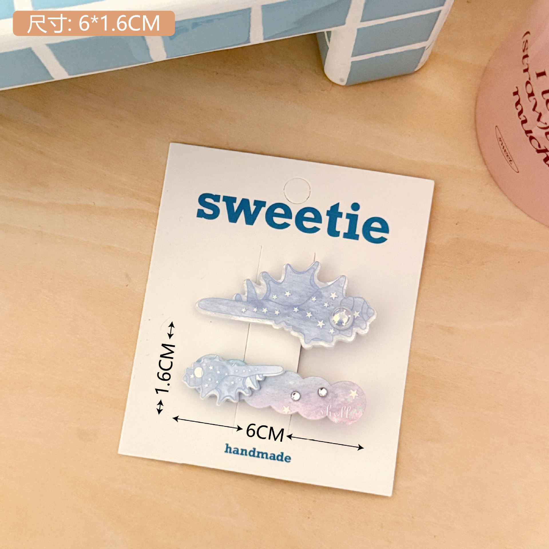 Creativa de dibujos animados clip de cabello bonito clip de bordes clip de pingueja tarjeta de cabello para niños clip de cabello roto al por mayor