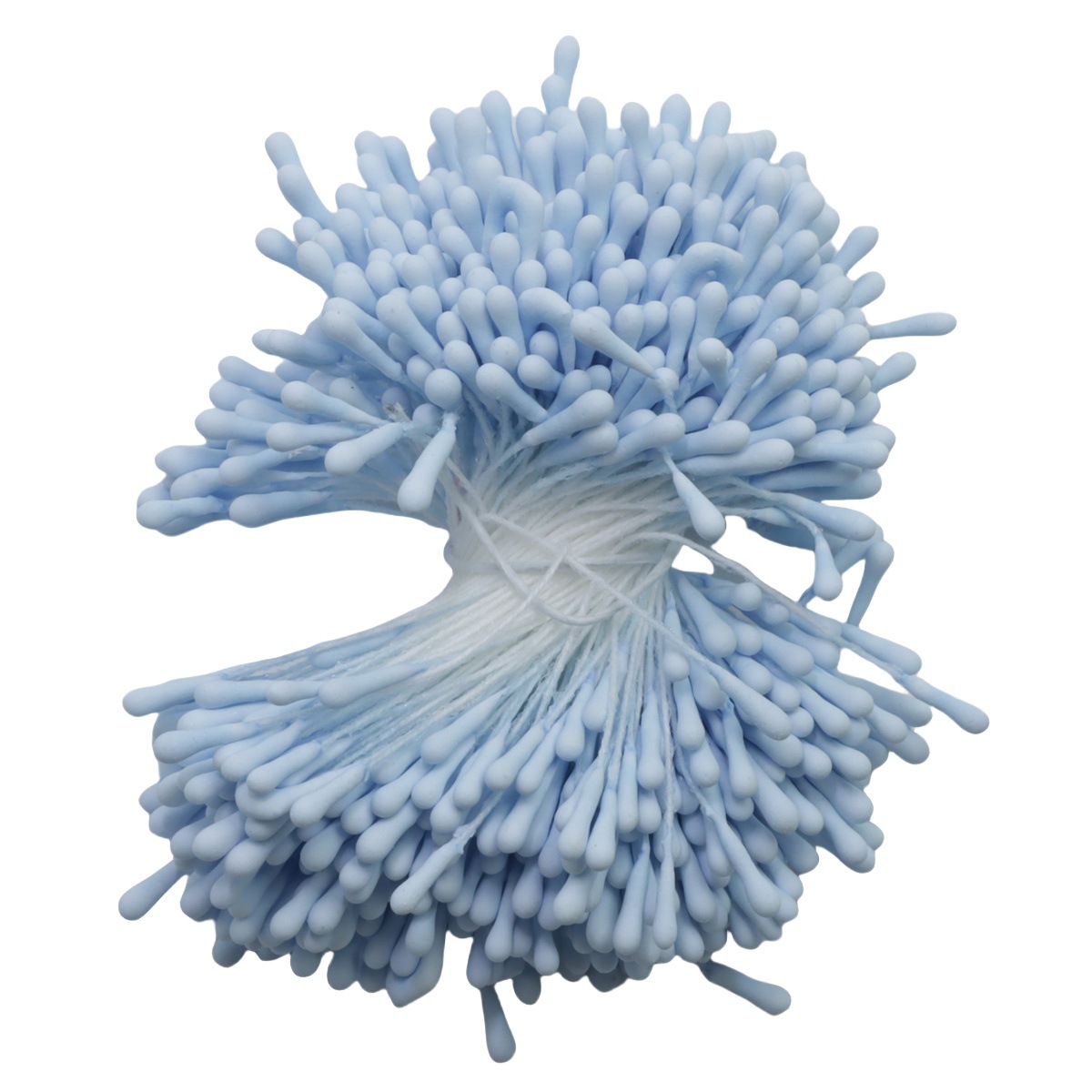 2 mm, 390 piezas, núcleo de flor mate, flor artificial, estambre de yeso ecológico, material para rosas y lirios, cabezal a juego