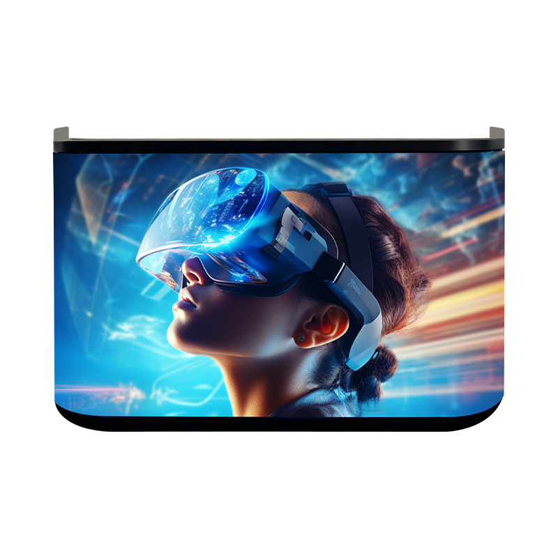 Pantalla flexible LED interior a todo color Pantalla LED creativa de recepción Bar de Exposición Caja de pago Pantalla HD resistente al agua móvil