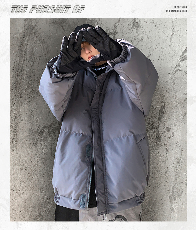 Herenkleding Modieuze zijden katoenen jassen voor mannen 2024 winter nieuwe stijl jassen voor tieners basic multi color zijden katoenen jassen_voghion.com
