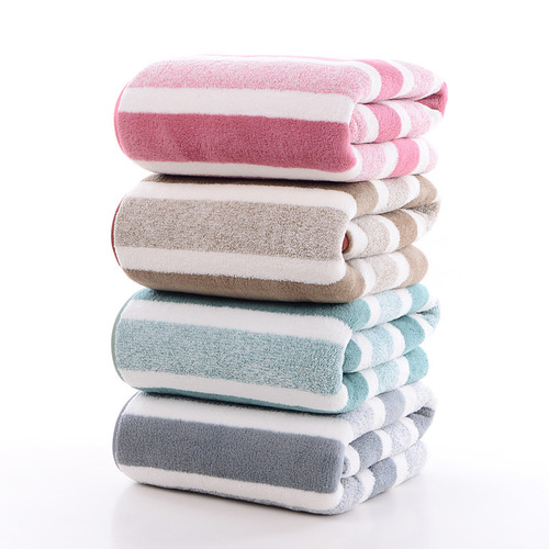 Exclusive coral velvet towels bath towels and face towels, extra large and extra thick, soft and absorbent, non shedding gift