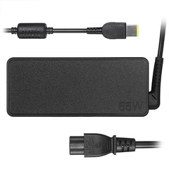 電源アダプタ、ラップトップ充電器、ラップトップ充電ケーブル 20V3.25A 65W スクエアポートに適しています。