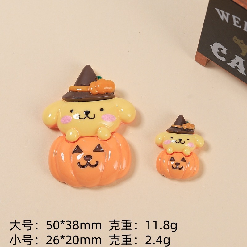 漫画風大小ハロウィンおしゃれクリエイティブ手作りDIYクリーム接着剤樹脂小物装飾材料卸売|undefined