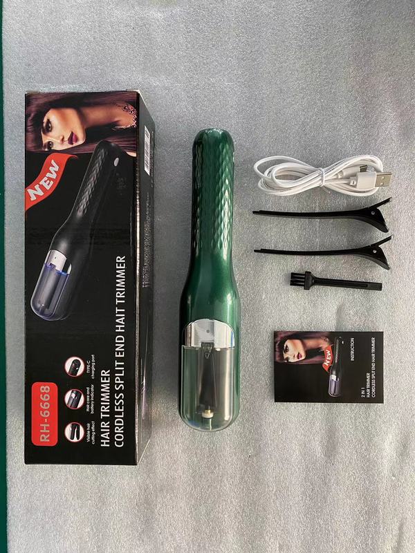 多機能ヘアカッター、枝毛トリマー、充電式ポータブル家庭用自動ヘアカッター、電動ヘアトリマー|undefined