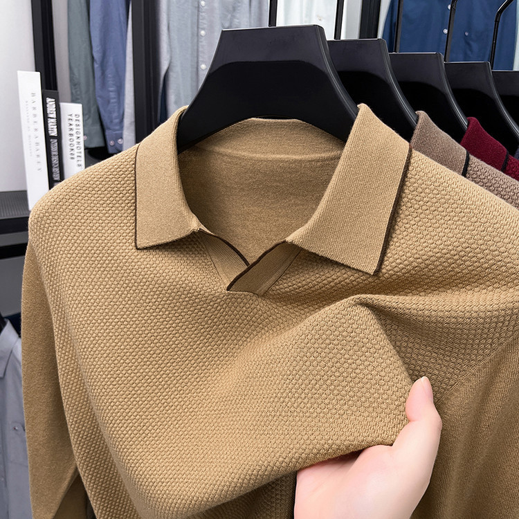 2025 Fashion Trend Casual Thin Long-Sleeve Knit Sweater for Middle-Aged and Elderly with Jacquard Pineapple Pattern, One-Piece Wholesale 2025 Fashion Trend Casual Thin Long-Sleeve Knit Sweater for Middle-Aged and Elderly with Jacquard Pineapple Pattern, One-Piece Wholesale