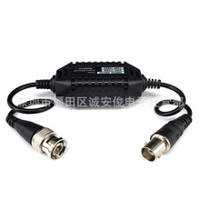 监控隔离器滤波器抗干扰器 同轴高清无源视频抗干扰器双绞线GB001