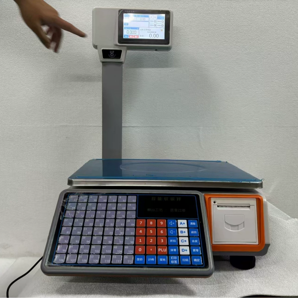 Смарт-кассовые весы Смарт-штрих-коды весы для супермаркетов Специальные весы для мобильных телефонов с рекордом продаж