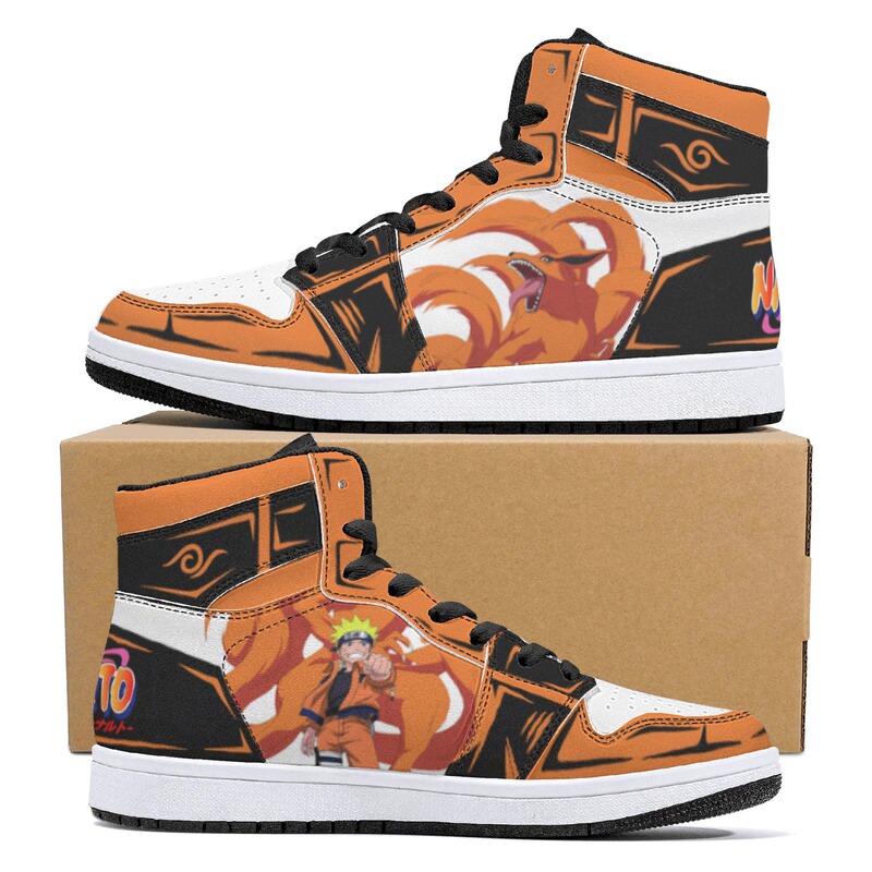 Cross-border New Naruto Naruto Men's Classic High-top Sneakers Fashion Trendy Casual Sneakers