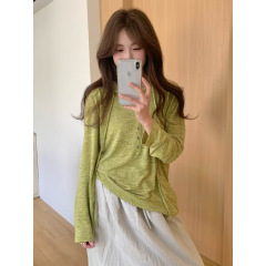 服の天国の色は双紗を編みます。