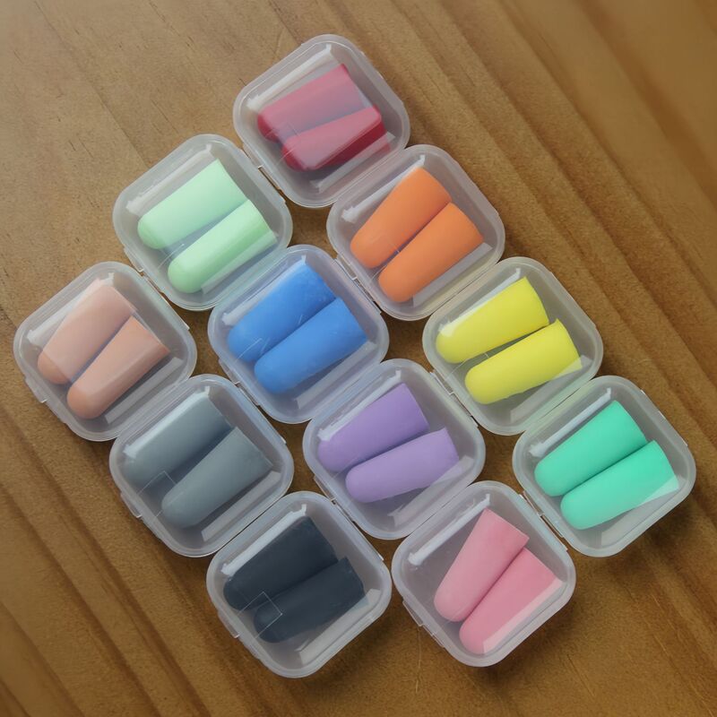 Big Sale Sleep Sleep Anti-Noise Learning Noise Reduction Sound Insulation Slow Rebound Aviation Factory Protective Sponge Earplugs