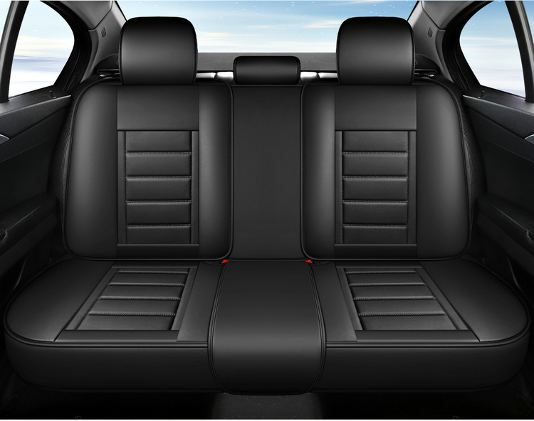 Cross-border New Full Leather Car Cushion Four Seasons Universal Seat Cover Full Surrounding Seat Cover Comfortable Seat Cushion for Trolley